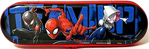 Spiderman Tin Zipper Pencil Case in Poly Bag with Header cut