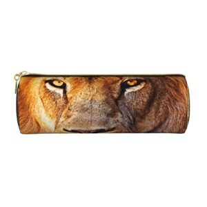 GLOVET lion Pencil Case Pouch for Girls Boys Adults Durable Pencil Bag Box With Zipper Aesthetic Stationery Pencil Case Organizer Cosmetic Bag for School Office