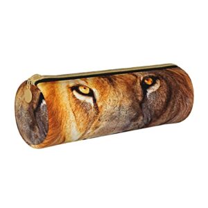 GLOVET lion Pencil Case Pouch for Girls Boys Adults Durable Pencil Bag Box With Zipper Aesthetic Stationery Pencil Case Organizer Cosmetic Bag for School Office