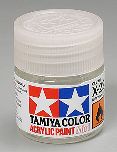 Tamiya X22 Clear Acrylic Paint Jar 81522 TAM81522 ,#G14E6GE4R-GE 4-TEW6W216222