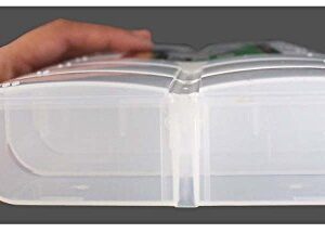 Stow-away 14 Compartment Plastic Storage Box