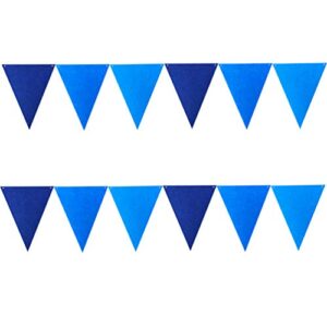 Navy Blue Bunting Pennant Party Banner Decorations