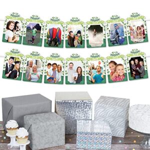 Big Dot of Happiness Family Tree Reunion - DIY Family Gathering Party Decor - Picture Display - Photo Banner