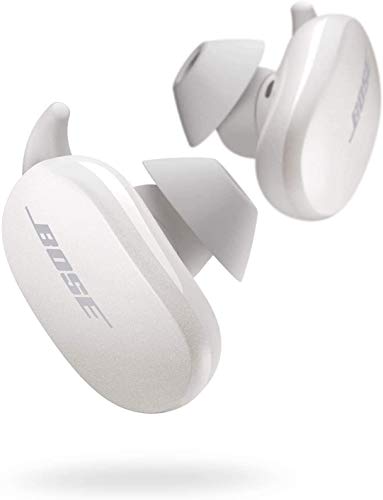 Bose QuietComfort Noise Cancelling Earbuds – True Wireless Earphones with Voice Control, White