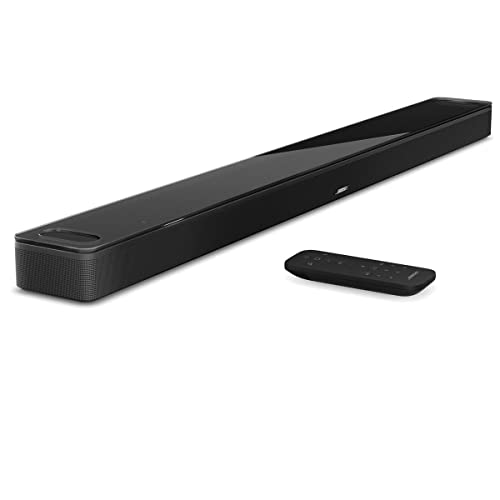 Bose Smart Soundbar 900 with Bass Module 700 for Soundbar, Black