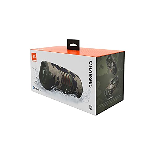 JBL CHARGE 5 - Portable Bluetooth Speaker with IP67 Waterproof and USB Charge out - Squad