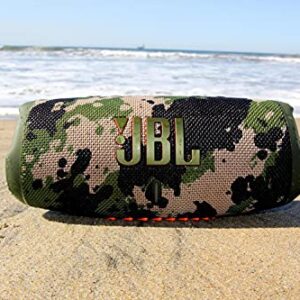 JBL CHARGE 5 - Portable Bluetooth Speaker with IP67 Waterproof and USB Charge out - Squad