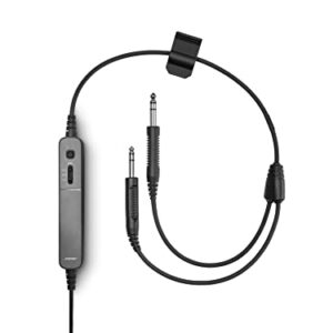 Bose Proflight Series 2 Aviation Headset, Non-Bluetooth, 5 Pin XLR Cable, Black
