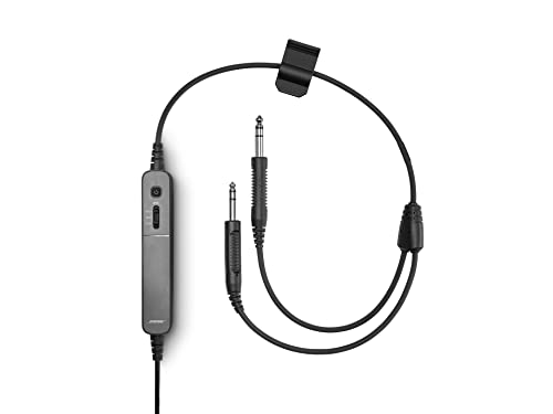 Bose Proflight Series 2 Aviation Headset, Non-Bluetooth, 5 Pin XLR Cable, Black