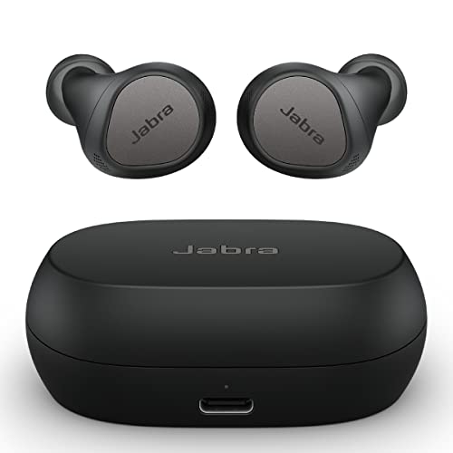 Jabra Elite 7 Pro in Ear Bluetooth Earbuds - Adjustable Active Noise Cancellation True Wireless Buds in a Compact Design MultiSensor Voice Technology for Clear Calls - Titanium Black