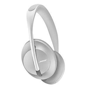 bose noise cancelling wireless bluetooth headphones 700, with alexa voice control, silver (renewed)