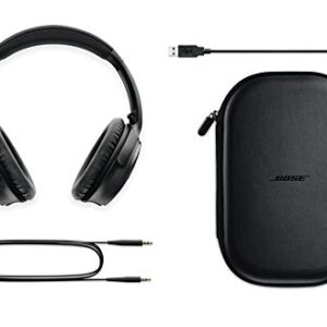 Bose QuietComfort 35 (Series II) Wireless Headphones, Noise Cancelling, with Alexa voice control – Limited Edition Triple Midnight