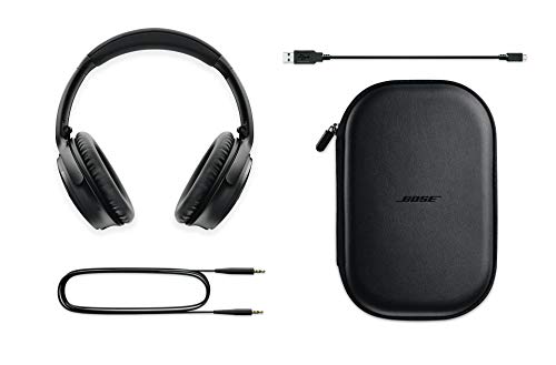 Bose QuietComfort 35 (Series II) Wireless Headphones, Noise Cancelling, with Alexa voice control – Limited Edition Triple Midnight