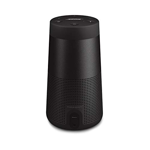 Bose SoundLink Revolve (Series II) Portable Bluetooth Speaker – Wireless Water-Resistant Speaker, Black & SoundLink Revolve Charging Cradle Black