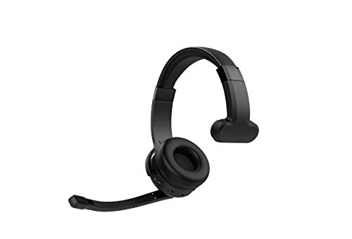 Rand McNally ClearDryve 100 Premium Wireless Headset for Clear Calls with Noise Cancellation, Long Battery Life, All-Day Comfort, Black