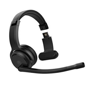 Rand McNally ClearDryve 100 Premium Wireless Headset for Clear Calls with Noise Cancellation, Long Battery Life, All-Day Comfort, Black