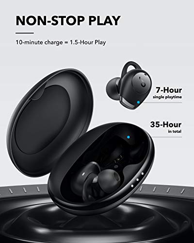 Soundcore by Anker Life A2 NC Multi-Mode Noise Cancelling Wireless Earbuds, ANC Bluetooth Earbuds with 6-Mic Clear Calls, 35-Hr Playtime, and Deep Bass, Fast Charging, Transparency, and App