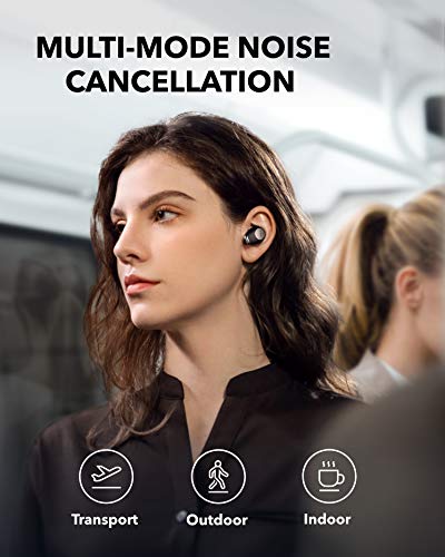 Soundcore by Anker Life A2 NC Multi-Mode Noise Cancelling Wireless Earbuds, ANC Bluetooth Earbuds with 6-Mic Clear Calls, 35-Hr Playtime, and Deep Bass, Fast Charging, Transparency, and App