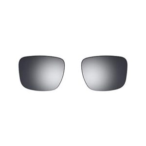 Bose Mirrored Silver, Tenor Polarized Square Replacement Sunglass Lenses, Lens Width: 55 mm