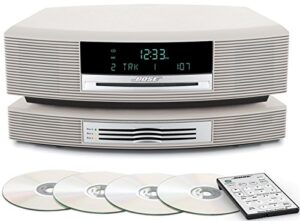 bose® wave® music system with multi-cd changer — platinum white
