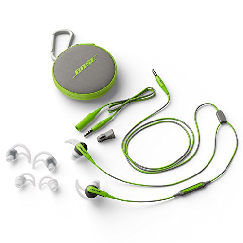 Bose SoundSport In-Ear Headphones for iOS Models, Green