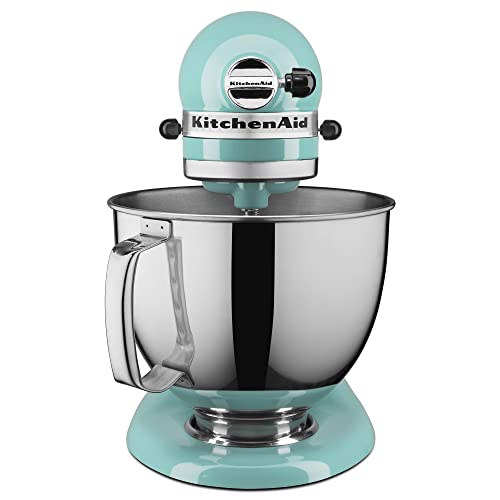 KitchenAid KSM150PSAQ Artisan Series 5-Qt. Stand Mixer with Pouring Shield - Aqua Sky