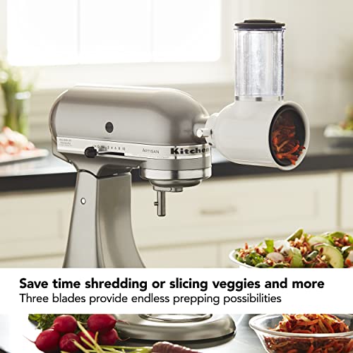 KitchenAid Fresh Prep Slicer/Shredder Attachment, White