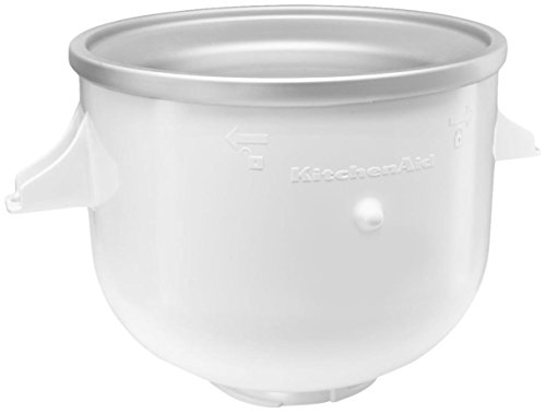 KitchenAid Ice Cream Maker Attachment - Excludes 7, 8, and most 6 Quart Models, Fits 5 to 6 quart Mixers