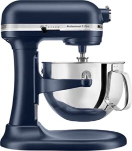 kitchen aid – pro 5 plus 5 quart bowl-lift stand mixer – ink blue, (kv25g0xib)