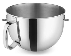 kitchenaid ka7qbowl stainless steel mixing bowl for 7 quart bowl-lift stand mixer