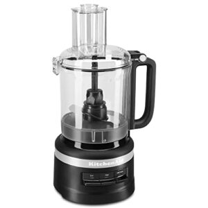 KitchenAid KFP0918BM Food Processor, 9 Cup, Black Matte