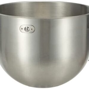 KitchenAid 5-Quart Stainless-Steel Commercial Mixing Bowl with Handle