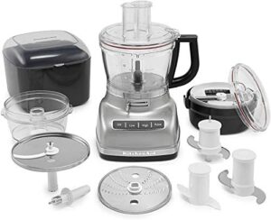 kitchenaid (renewed) rkfp1466cu 14-cup food processor with exact slice system and dicing kit