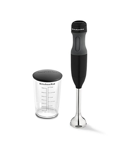 KitchenAid KHB1231OB 2-Speed Hand Blender, Onyx Black