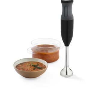 KitchenAid KHB1231OB 2-Speed Hand Blender, Onyx Black