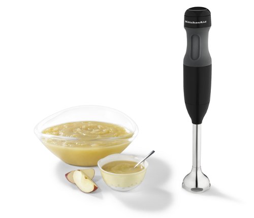 KitchenAid KHB1231OB 2-Speed Hand Blender, Onyx Black