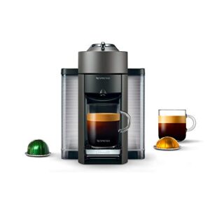 nespresso vertuo coffee and espresso machine by de’longhi, titan