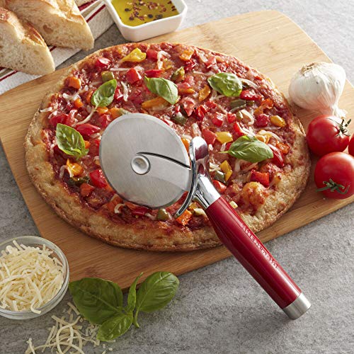 KitchenAid Gourmet Pizza Wheel, 9-Inch, Red