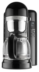 kitchenaid kcm1204ob 12-cup coffee maker with one touch brewing – onyx black