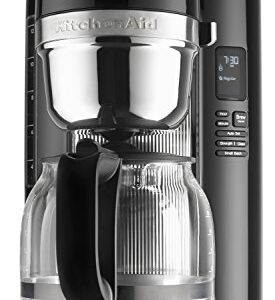 KitchenAid KCM1204OB 12-Cup Coffee Maker with One Touch Brewing - Onyx Black