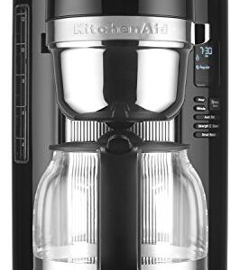 KitchenAid KCM1204OB 12-Cup Coffee Maker with One Touch Brewing - Onyx Black