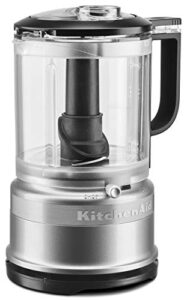 kitchenaid 5-cup one touch food chopper | contour silver (renewed)