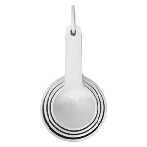 kitchenaid measuring cups, set of 4, white