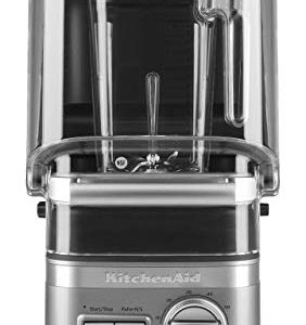 KitchenAid KSBC1B2CU NSF Enclosure Commercial Blender, 60 oz, Contour Silver