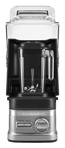 KitchenAid KSBC1B2CU NSF Enclosure Commercial Blender, 60 oz, Contour Silver