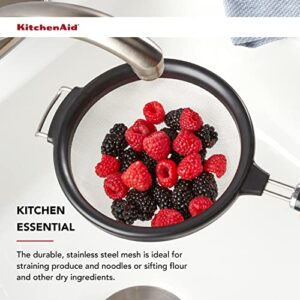 KitchenAid Classic Strainer, 7-Inch, Black