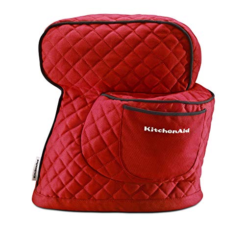 KitchenAid Fitted Stand Mixer Cover for Tilt head stand mixer models (4.5-quart and 5-quart), Empire Red