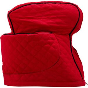 KitchenAid Fitted Stand Mixer Cover for Tilt head stand mixer models (4.5-quart and 5-quart), Empire Red