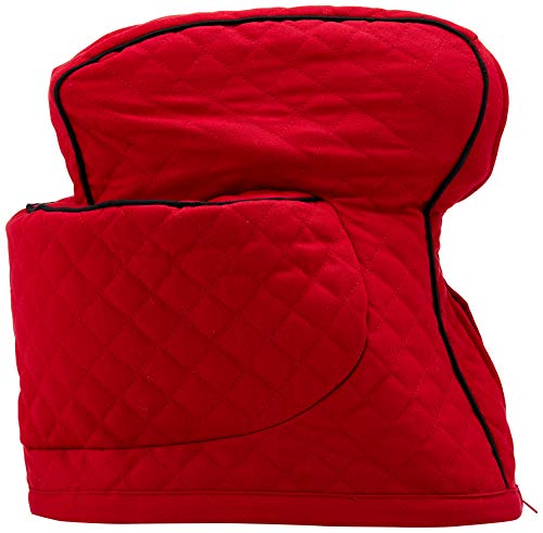 KitchenAid Fitted Stand Mixer Cover for Tilt head stand mixer models (4.5-quart and 5-quart), Empire Red