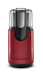 kitchenaid bcg111er blade coffee grinder – empire red, 4 oz